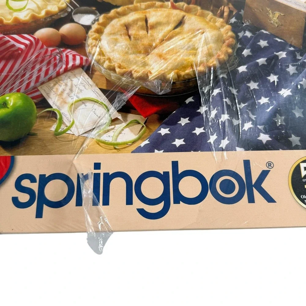 Springbok Apple Pie 1500 Pieces Puzzle NEW Torn‎ Cellophane